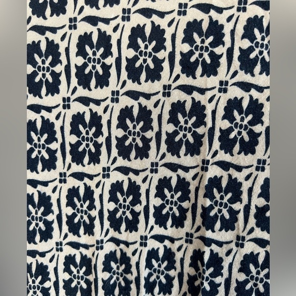 Fenn Wright Manson Printed sleeveless layered top size L Abstract Beachy - Picture 5 of 6